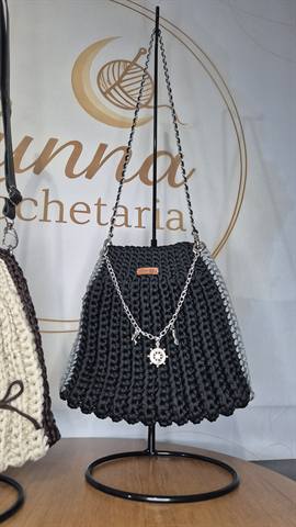 Bolsa Lu em crochê feita à mão