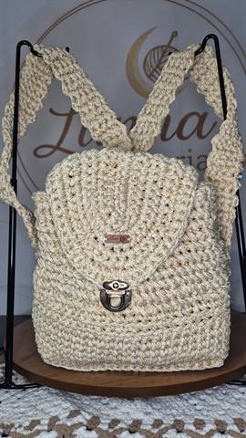 Mochila Lunna Dourada — foto 2