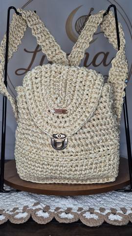 Mochila Lunna Dourada — foto 3